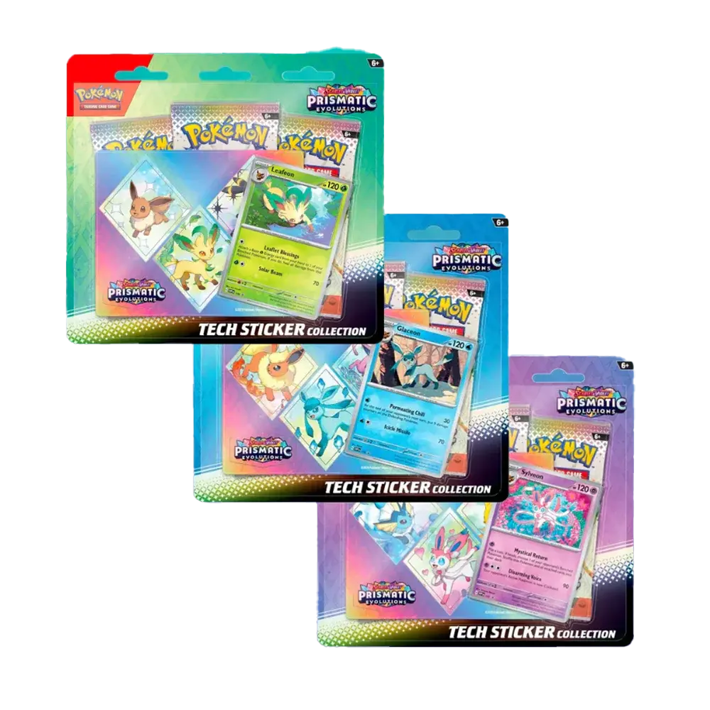 Pokémon - Prismatische Entwicklungen - Tech-Sticker Kollektion DE