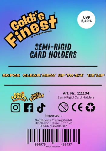 Goldi's Finest ® Regular Card Holder 50er Pack
