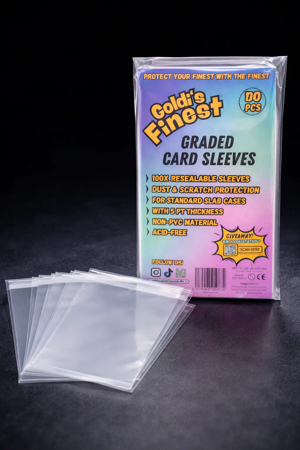 Goldi's Finest® Graded Card Sleeves